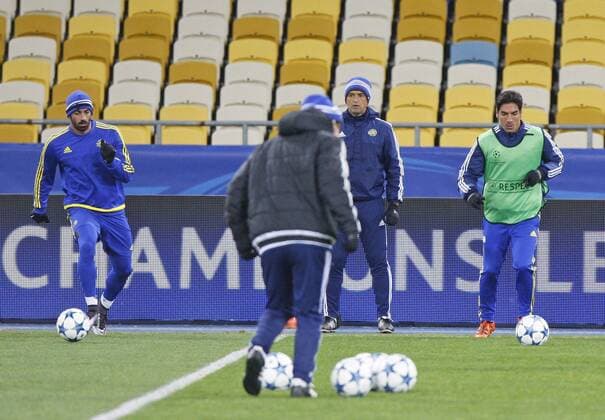 Fußball, Champions League, Maccabi Tel Aviv Training