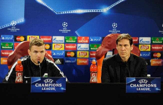 Fußball, Champions League, AS Rom PK
