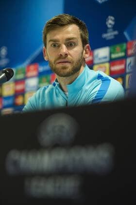 Fußball, Champions League, Zenit St. Petersburg PK