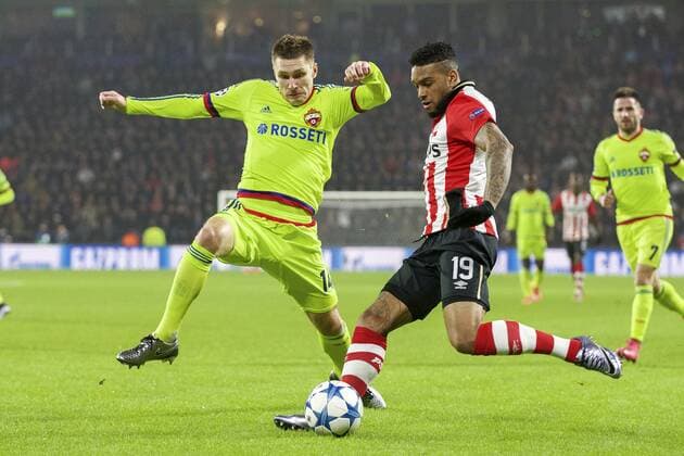 Fußball, Champions League, PSV Eindhoven - ZSKA Moskau
