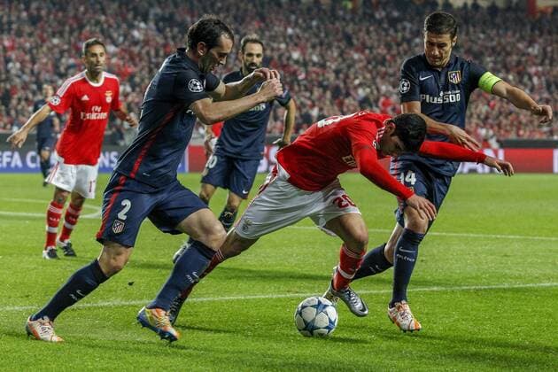 Fußball, Champions League, Benfica Lissabon - Atletico Madrid