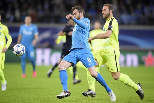Fußball, Champions League, KAA Gent - Zenit St. Pertersburg
