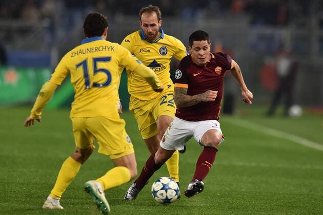 Fußball, Champions League, AS Rom - BATE Baryssau