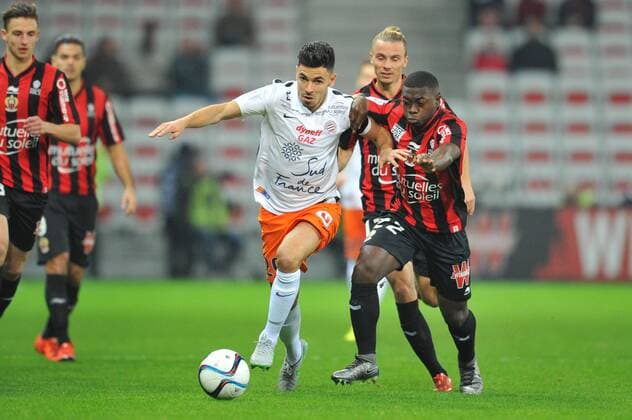 Fußball, OGC Nizza - Montpellier HSC