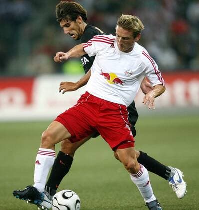 Fußball, Champions League Qualifikation, Red Bull Salzburg - FC Valencia 1:0