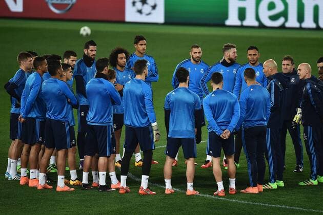 Fußball, Champions League, Real Madrid Training