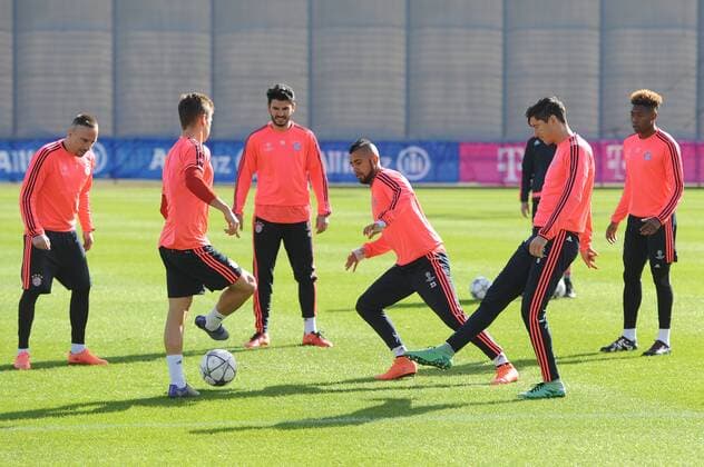 Fußball, Champions League, Bayern München Training