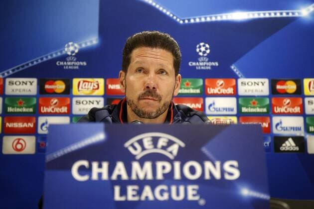 Fußball, Champions League, Atletico Madrid PK