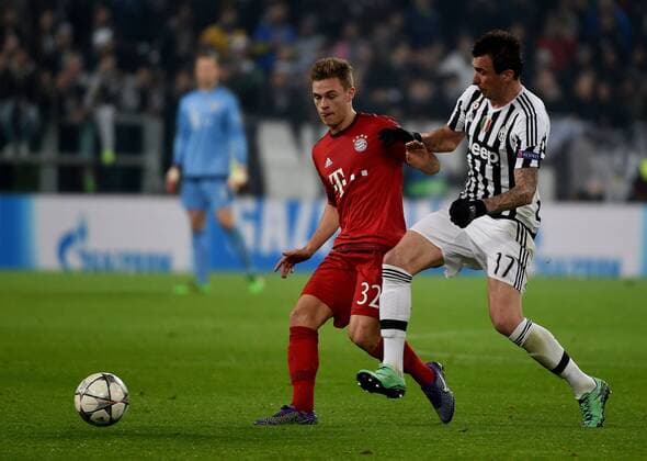 Fußball, Champions League, Juventus Turin - FC Bayern München, Joshua Kimmich