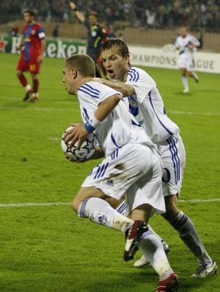Fußball, Champions League, Dynamo Kiew - Steaua Bukarest 1:4