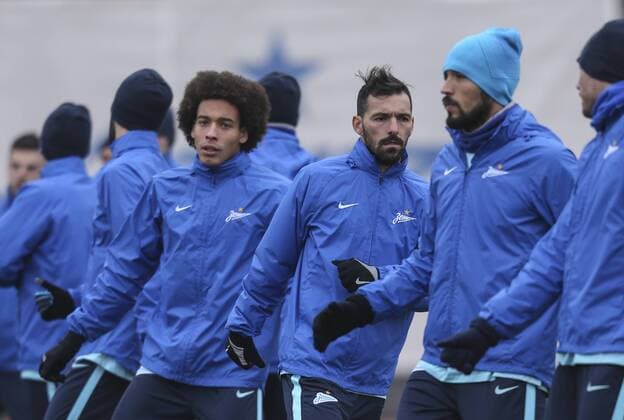Fußball, Champions League, Zenit St. Petersburg Training