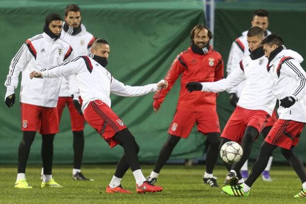 Fußball, Champions League, Benfica Lissabon Training