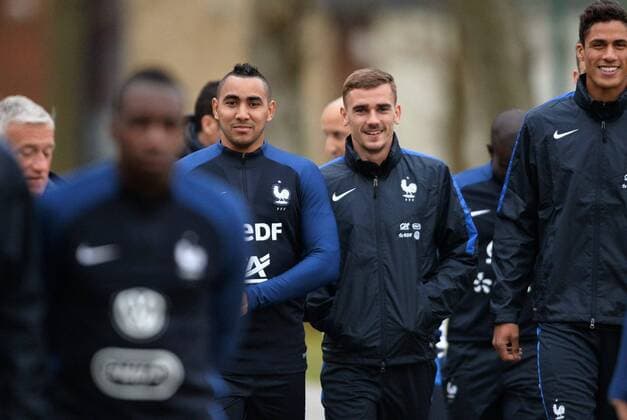 Fußball, Länderspiel, Frankreich Training