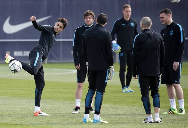 Fußball, Champions League, FC Barcelona Training