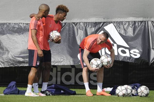 Fußball, Champions League, Bayern München Training