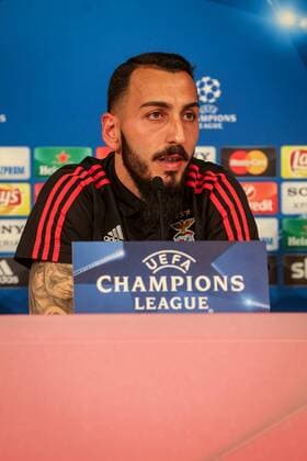 Fußball, Champions League, Benfica Lissabon Pressekonferenz