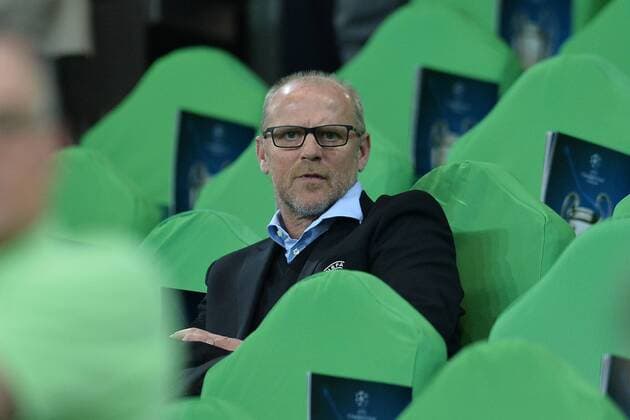 Fußball, Champions League, VfL Wolfsburg - Real Madrid, Thomas Schaaf auf der Tribüne