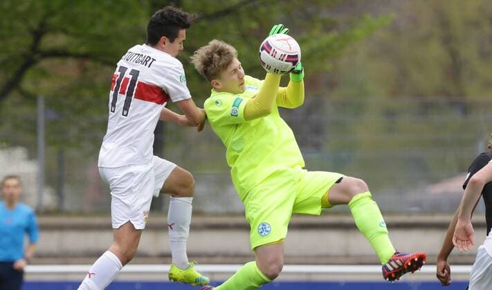 Fußball, B-Jugend Bundesliga Süd, VfB Stuttgart - Stuttgarter Kickers