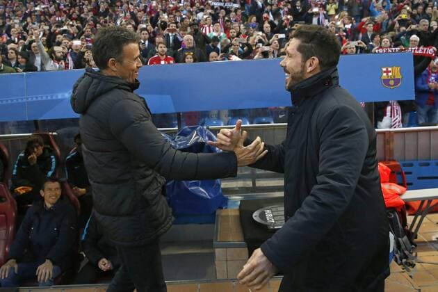 Fußball, Champions League, Atletico Madrid - FC Barcelona