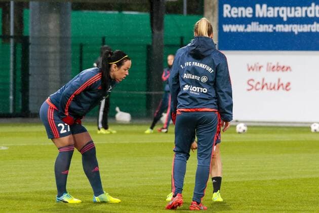 Fußball, Damen Champions League, 1. FFC Frankfurt Training
