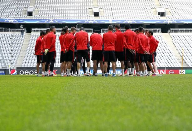 Fußball, Champions League, Atletico Madrid Training in München