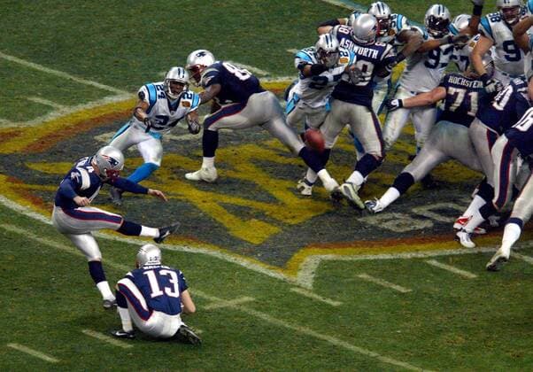 American Football, NFL, Historie, Super Bowl XXXVIII, New England Patriots – Carolina Panthers