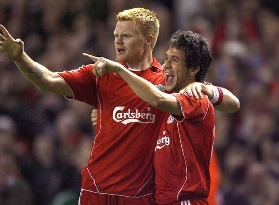 Fußball, Champions League, FC Liverpool - Girondins Bordeaux 3:0