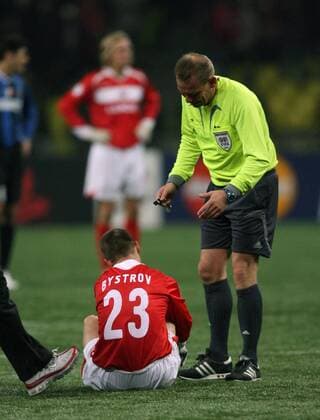 Fußball, Champions League, Spartak Moskau - Inter Mailand 0:1