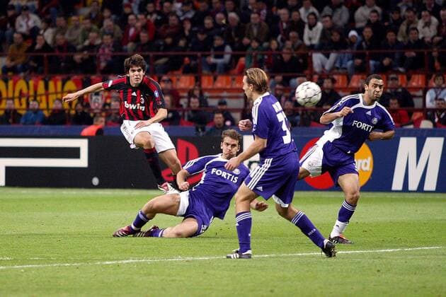 Fußball, Champions League, AC Mailand - RSC Anderlecht 4:1