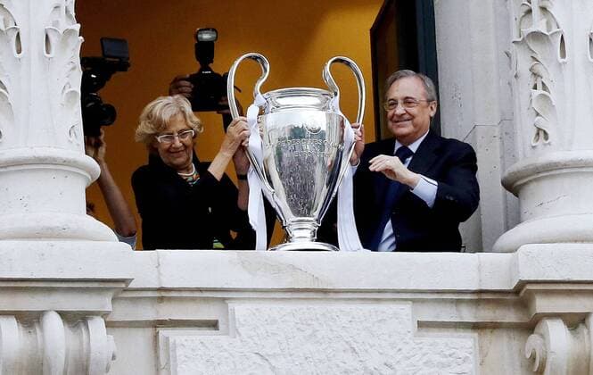 Fußball, Real Madrid - Empfang des Champions League Siegers im Rathaus
