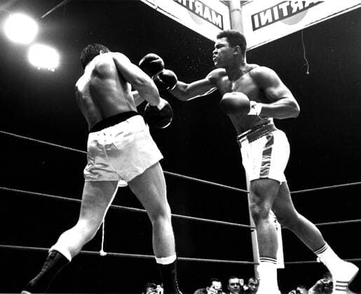 Boxen, Cassius Clay verteidigt WM Titel gegen Karl Mildenberger, 60. Jahrestag am 10. September