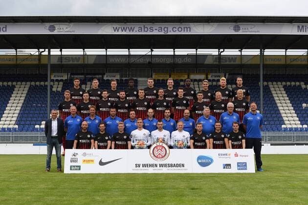 Fußball, 3. Liga, Porträttermin SV Wehen Wiesbaden