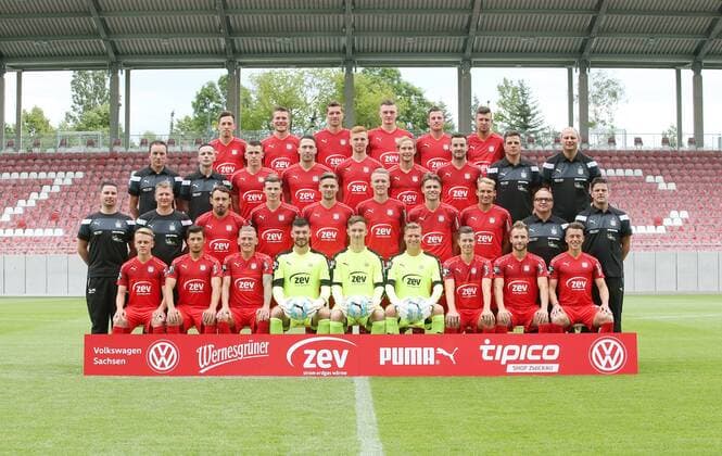 Fußball, 3. Liga, Porträttermin FSV Zwickau