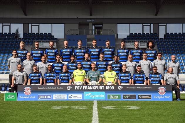 Fußball, 3. Liga, Porträttermin FSV Frankfurt
