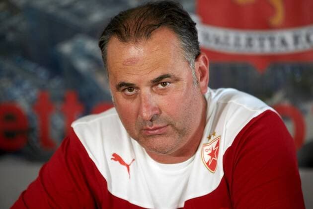 Fußball, Champions League Quali, PK und Training Roter Stern Belgrad