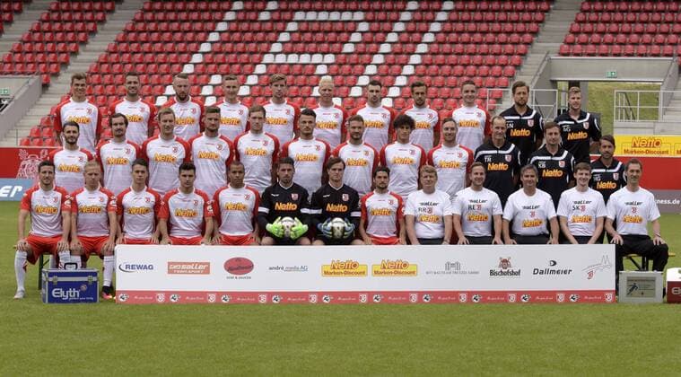 Fußball, 3. Liga, Porträttermin Jahn Regensburg