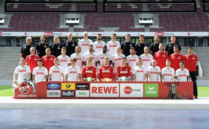 Fußball, Porträttermin 1. FC Köln