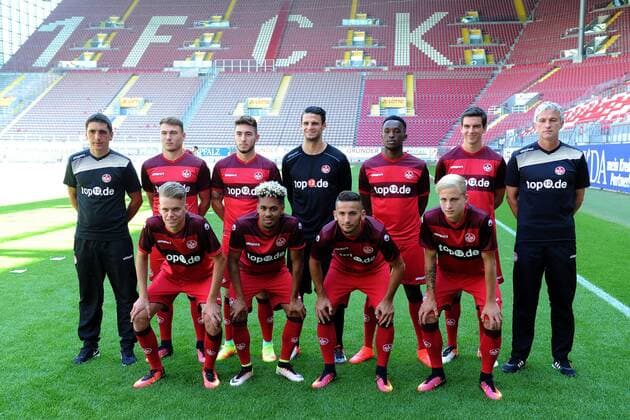 Fußball, 2. BL, 1. FC Kaiserslautern Porträttermin