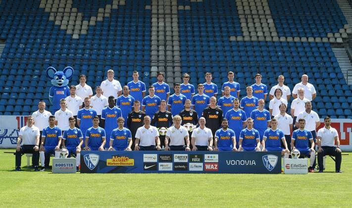 Fußball, 2. BL, VfL Bochum Porträttermin