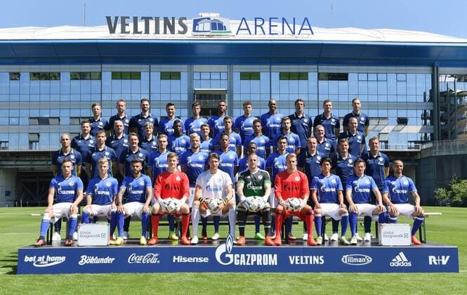 Fußball, 1. BL, Porträttermin FC Schalke 04