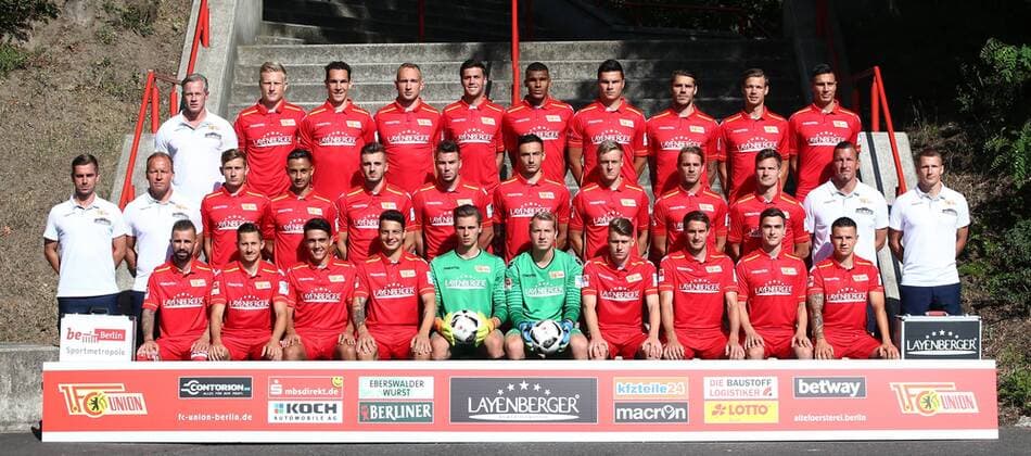 Fußball, 2. BL, Porträttermin Union Berlin