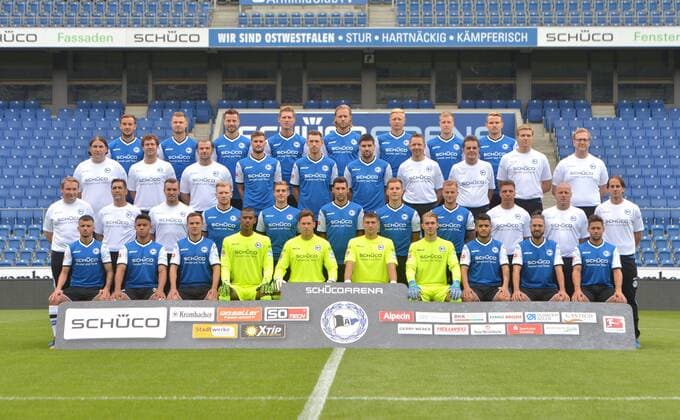 Fußball, 2. BL, Porträttermin Arminia Bielefeld
