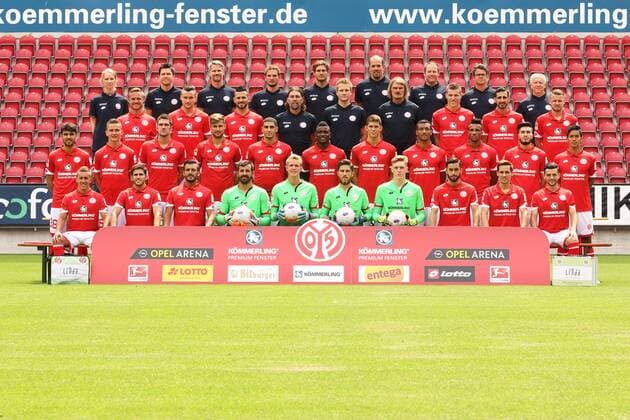 Fußball, Porträttermin 1. FSV Mainz 05