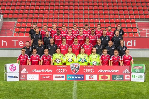 Fußball, FC Ingolstadt 04 Porträttermin