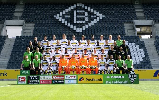 Fußball, 1. BL, Porträttermin Borussia Mönchengladbach