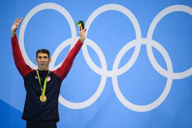 OLYMPIC LEGENDS, Historie, Michael Phelps