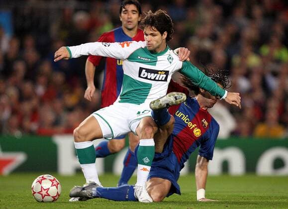 Fußball, Champions League, FC Barcelona - SV Werder Bremen 2:0