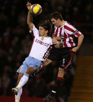 Fußball, England, Premier League, Sheffield United - Aston Villa 2:2