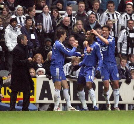 Fußball, England, Carling Cup, Newcastle United - Chelsea FC 0:1