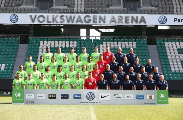 Fußball, 1. BL, Porträttermin VfL Wolfsburg